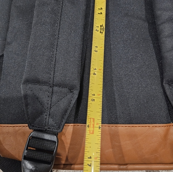 Herschel Supply Company Black and Tan Backpack - Picture 8 of 8